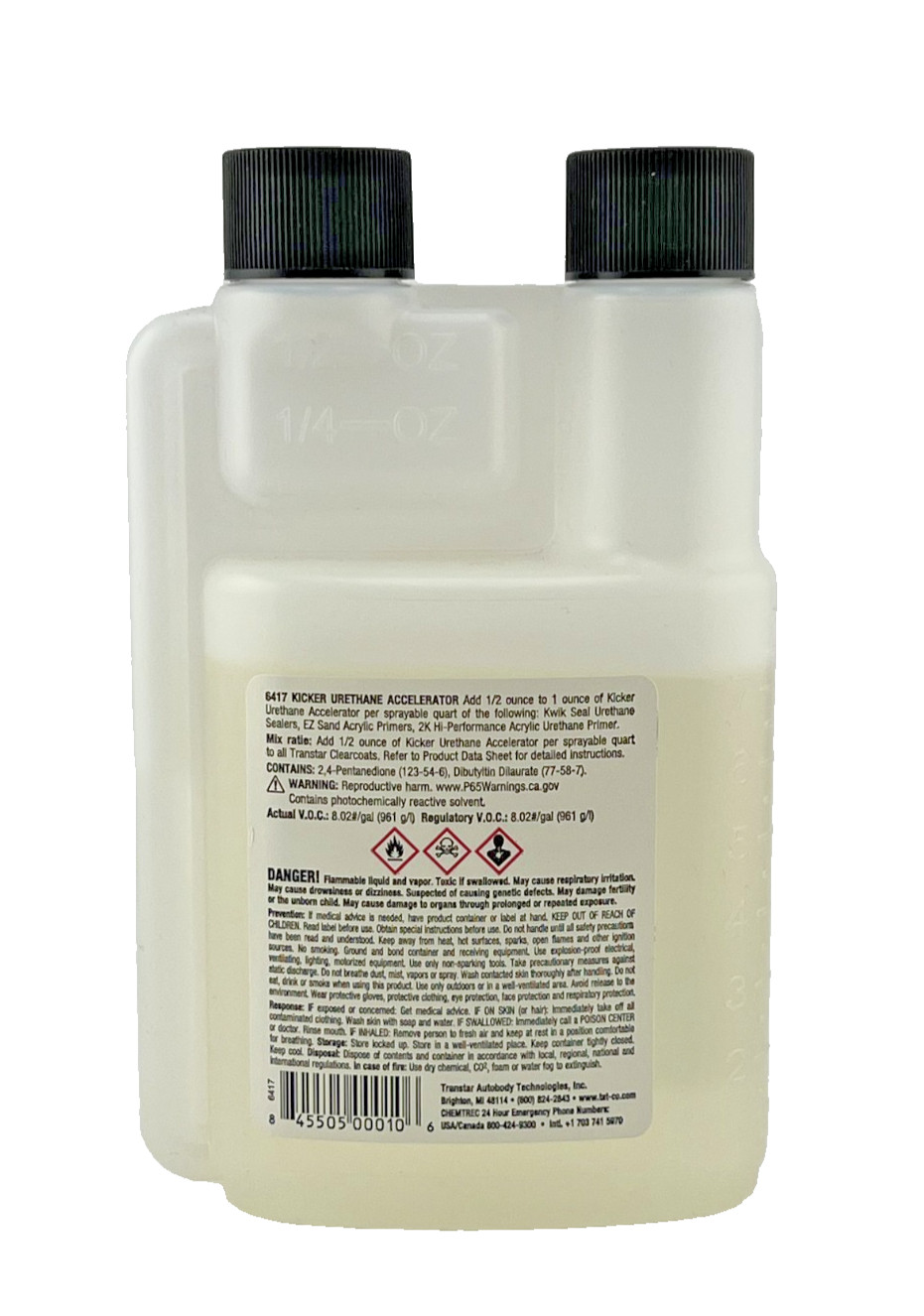 TRANSTAR 6417 Kicker Urethane Accelerator, 8 oz