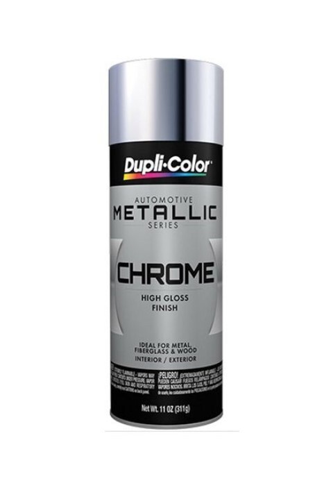 Duplicolor CS101 Instant Chrome Metallic Enamel Spray Paint 12 Oz Can