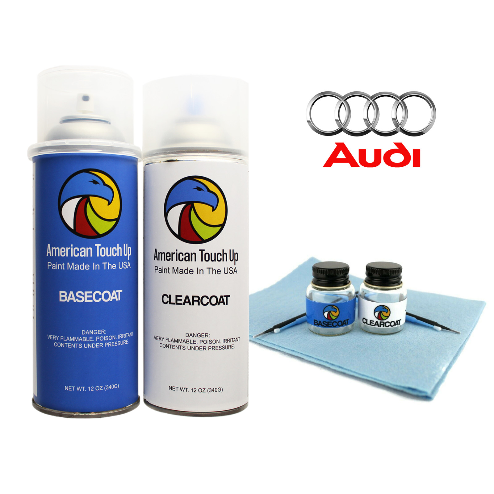 AUDI – Genuine OEM Automotive Touch Up & Spray Paint – SELECT YOUR COLOR CODE