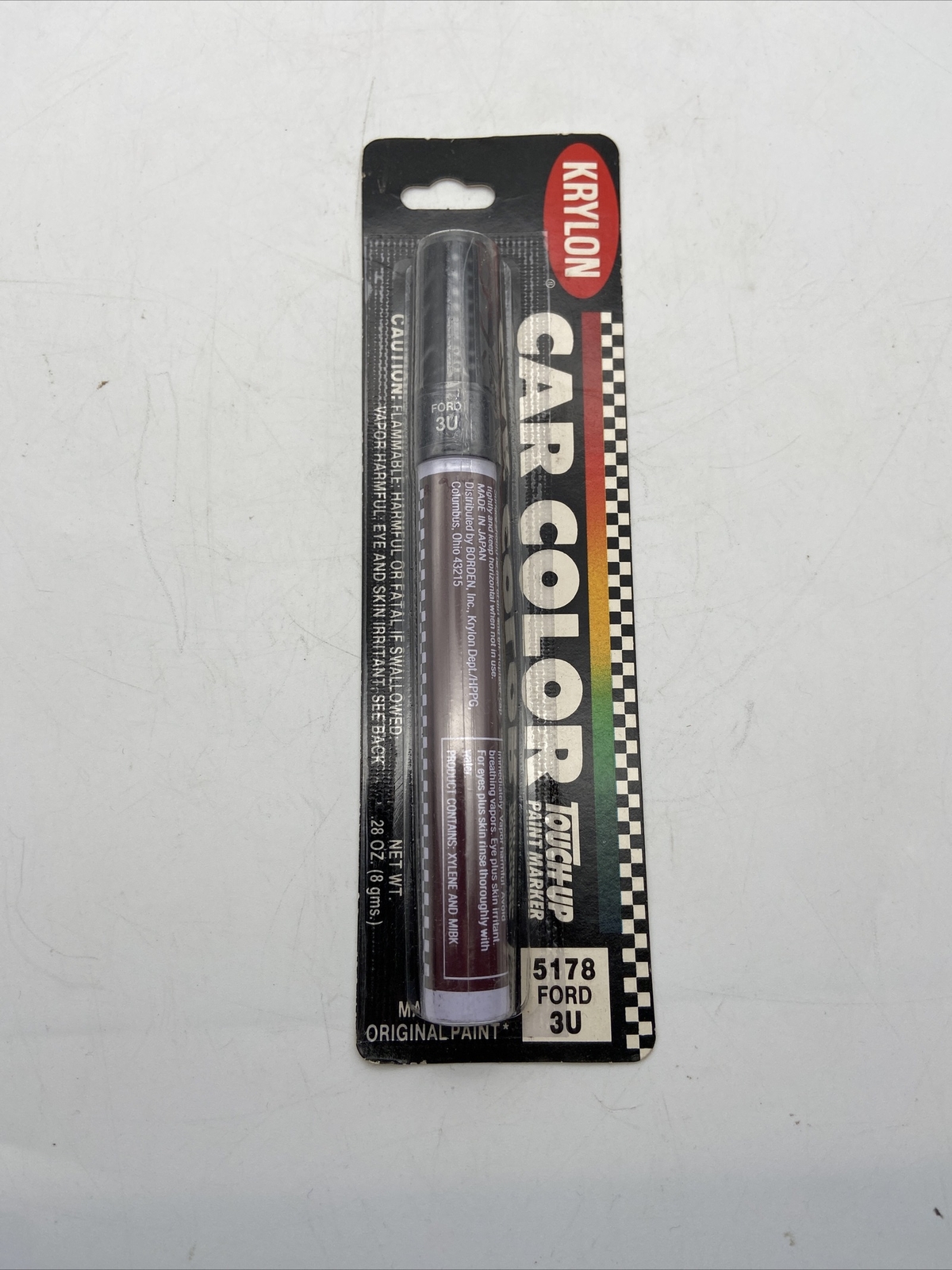VINTAGE KRYLON CAR COLOR TOUCH-UP PAINT MARKER #5178 Ford 3U