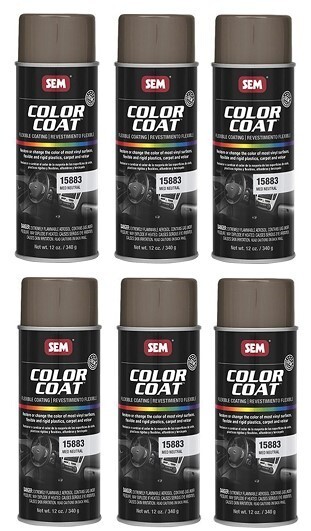 SEM 15883 Color Coat Medium Neutral Spray Paint Aerosol Can 12 oz. (6 Pack)
