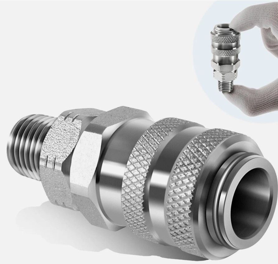 5869-1 J-47912-QC Fuel System Coupler Fitting Tool for S60 MBE900 MBE4000