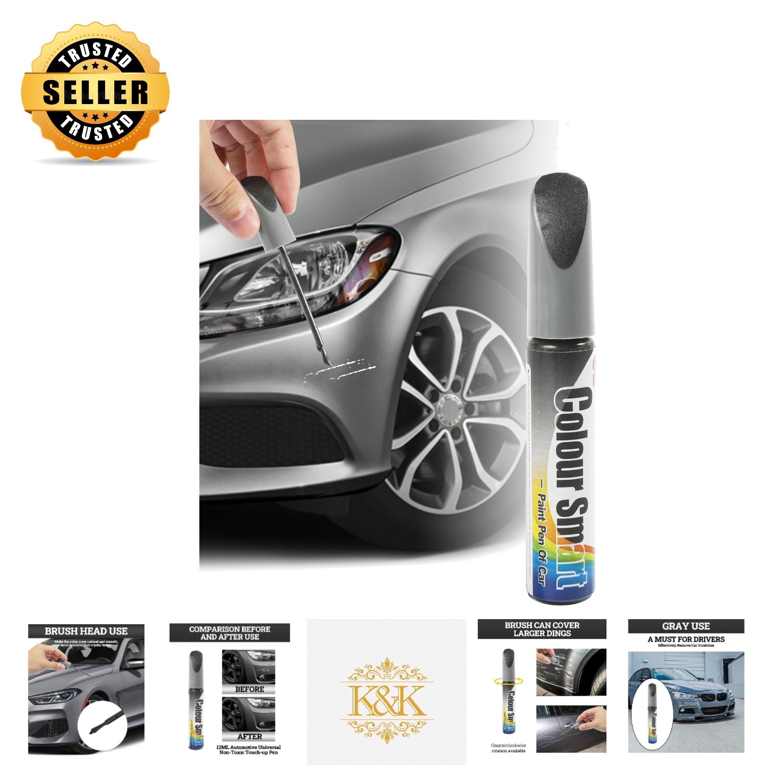 Professional-Grade Car Scratch Repair Paint Pen – Effortless Waterproof Solution