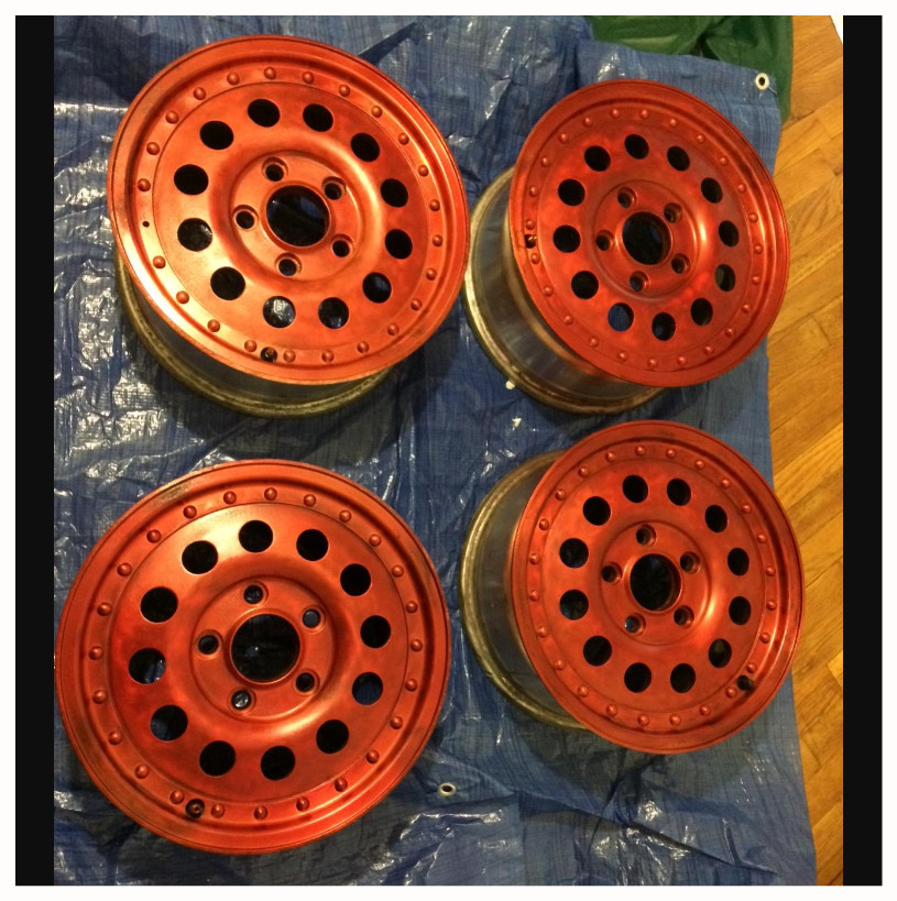 Metallic Orange Chrome Wheels Spray Paint Rim Steel Aluminum +Primer Coating 3PK