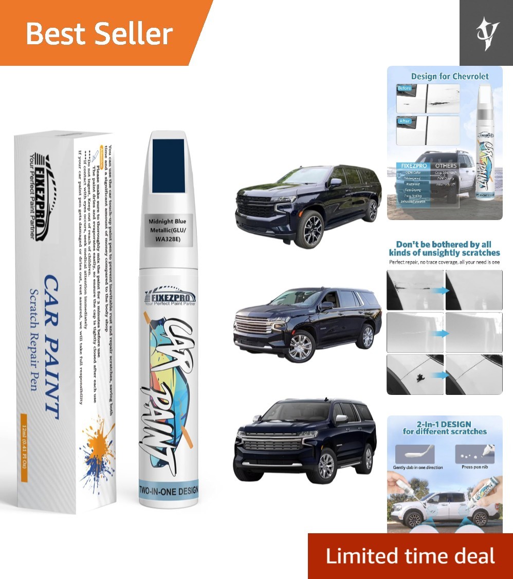 Rust and Scratch Resistant Midnight Blue Touch Up Paint Pen for Chevrolet Cars