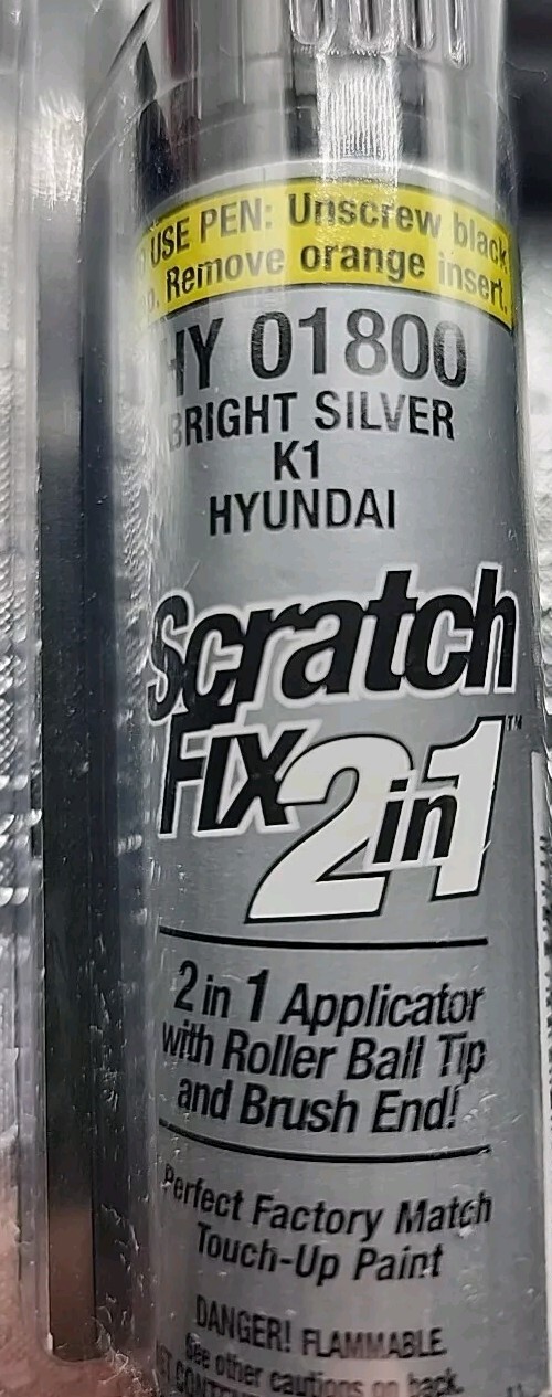 Dupli-Color Hyundai Bright Silver HY 01800 Scratch Fix 2in1 Applicator NEW