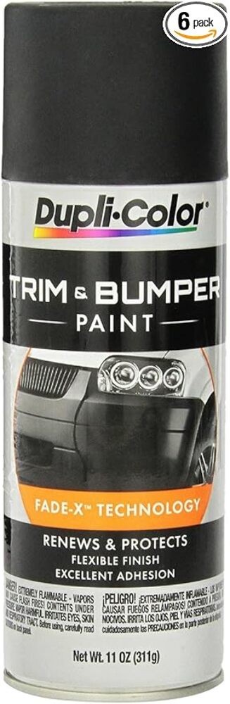 Dupli-Color Trim and Bumper Paint Black 11 oz. Aerosol Spray Paint