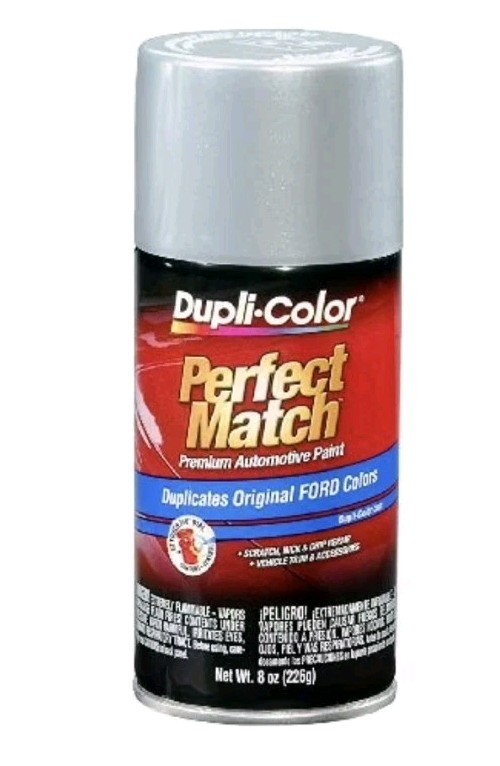 6 Pack 8oz. DupliColor Perfect Match Ford BFM0383 Silver Metallic T229
