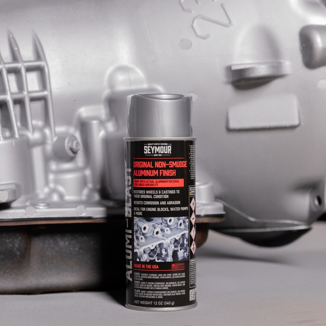 Seymour 16-055 Alumi Blast Spray Paint. Box of (6) cans.