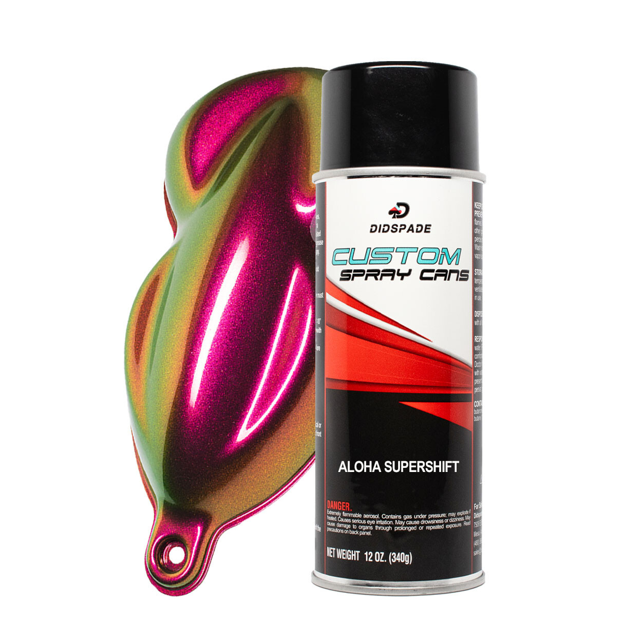 Aloha SuperShift Aerosol Chameleon Spray Paint – Color Shift Spray Paint 12oz