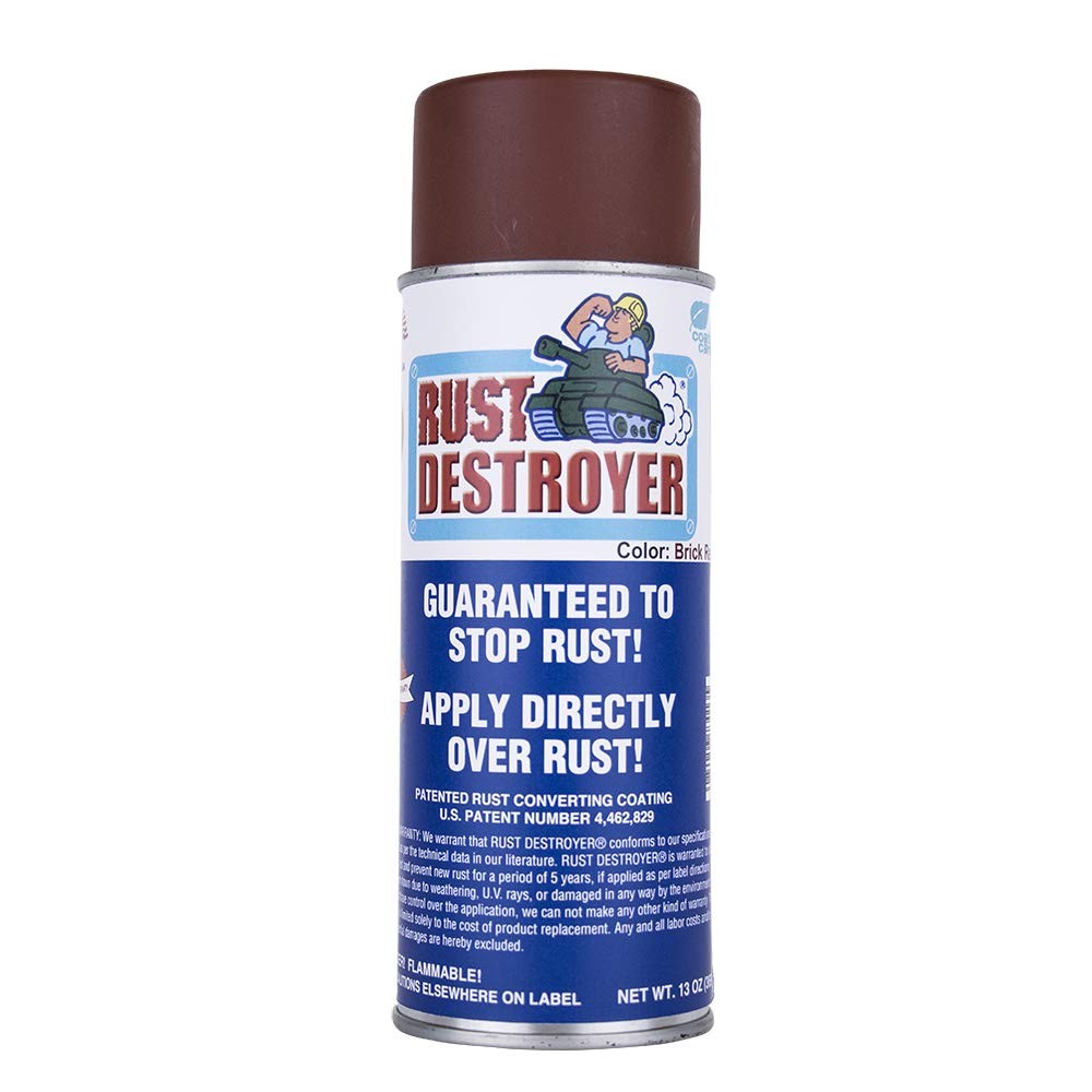 Advanced Protective Products Rust Destroyer Oil Base Red Primer Spray, 13oz NOCA