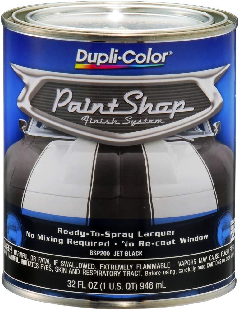 Easy-To-Apply Jet Black Paint – 32 oz. Aerosol