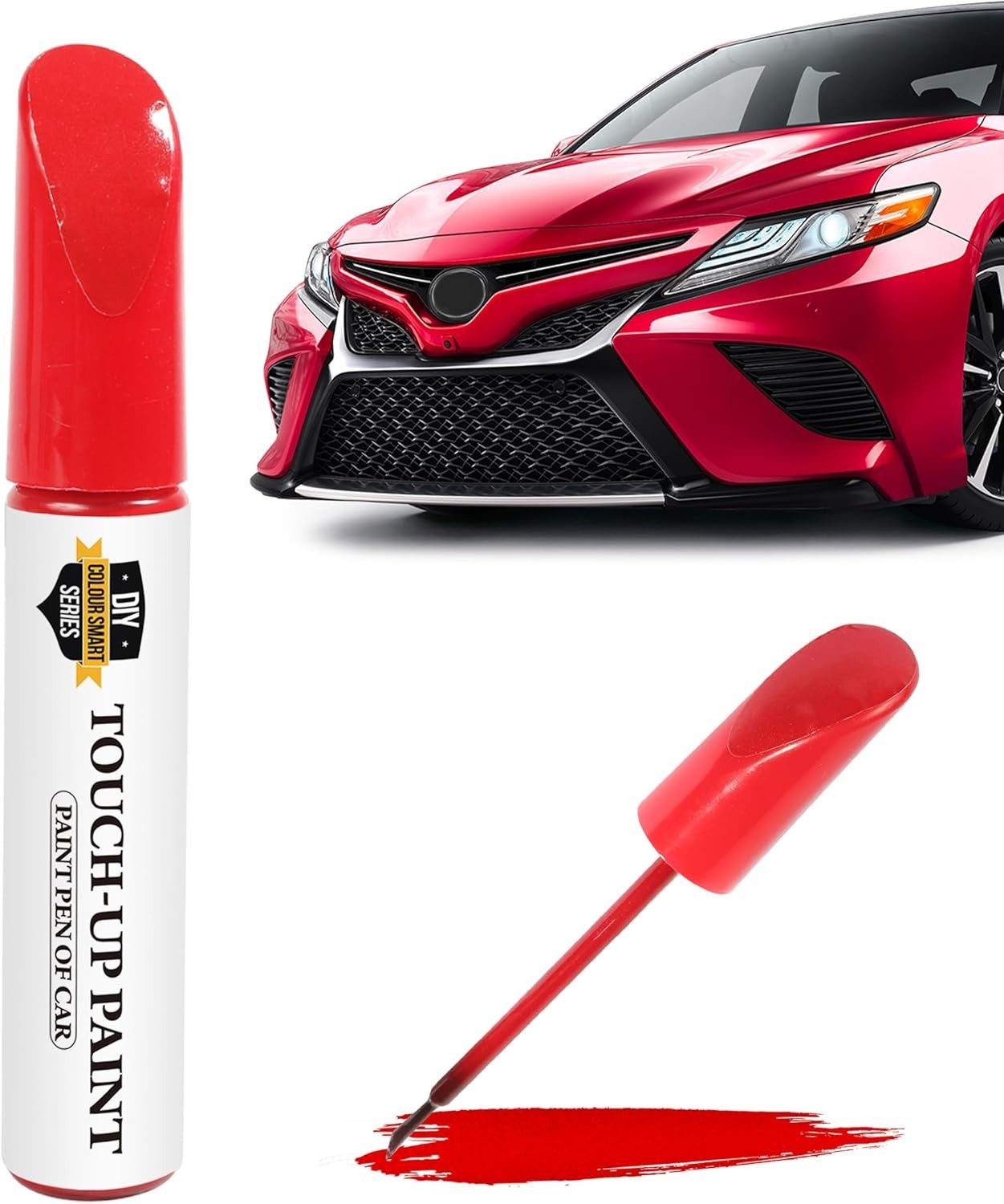 Effortless Car Scratch Repair Touch Up Paint Pen – Rust Resistant Red