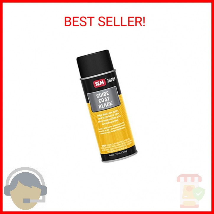 SEM 38203 Black Guide Coat – 12 oz.