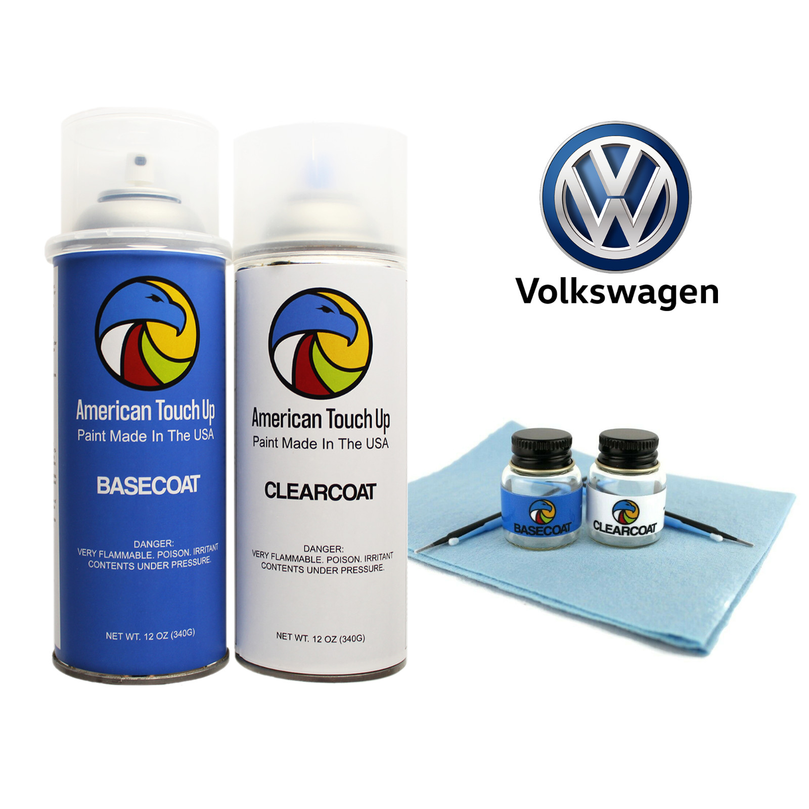 VOLKSWAGEN – OEM Automotive Touch Up/Spray Paint SELECT YOUR COLOR CODE