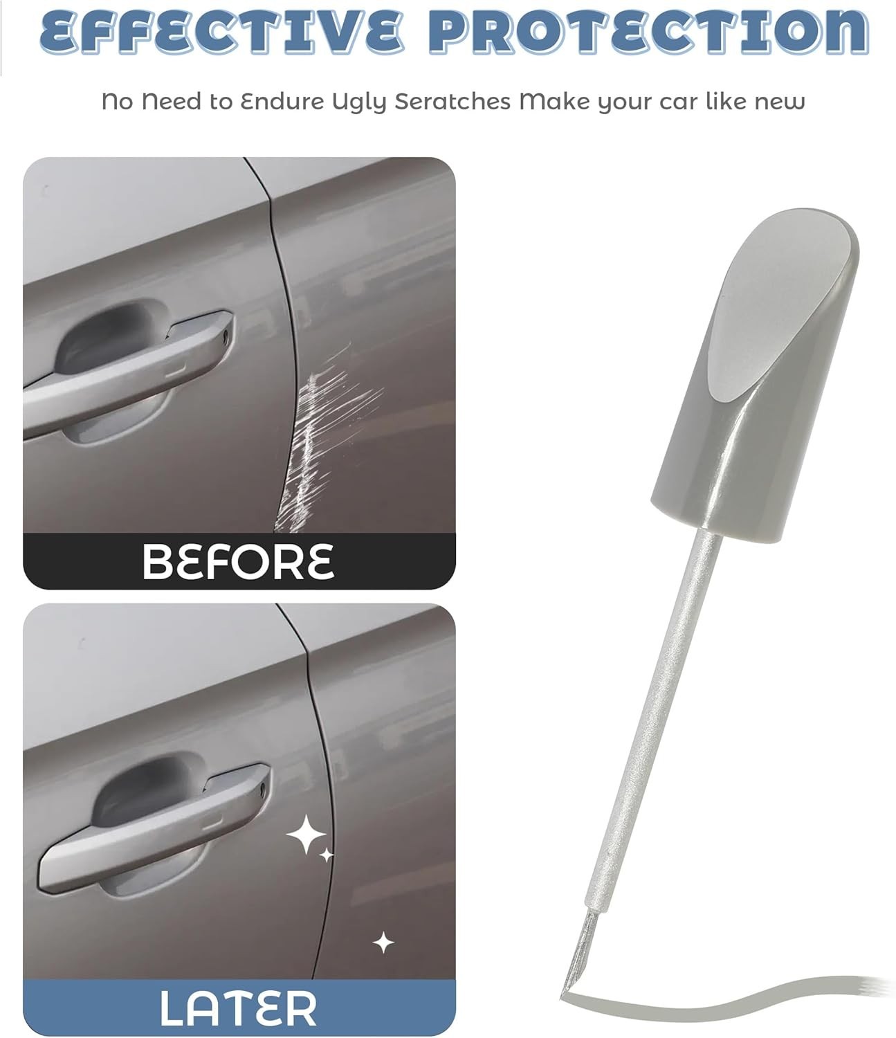 Car Paint Scratch Repair,Touch Up Paint for Cars,Car Accessories,Scratch Pens…