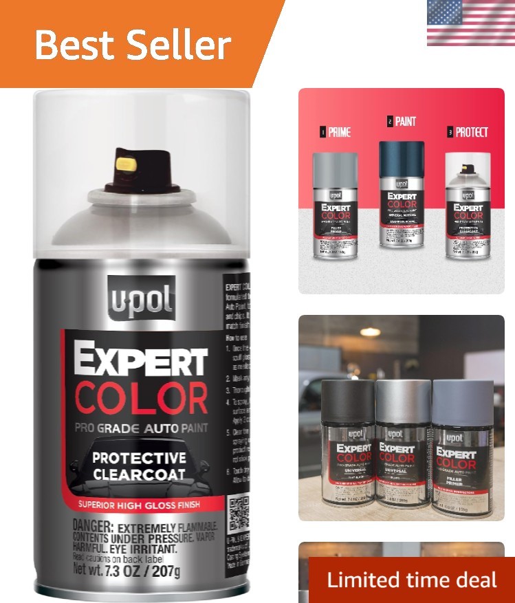 Professional-Grade Automotive Clearcoat 7.4oz – Easy-to-Use & Scratch Resistant