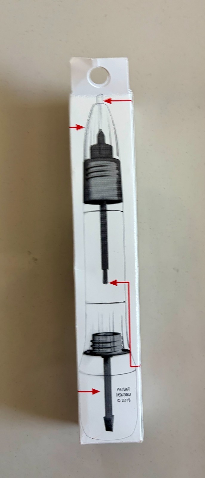 Genuine Honda Lacquer Touch Up Paint Pen in Sparkle Gray Pearl color