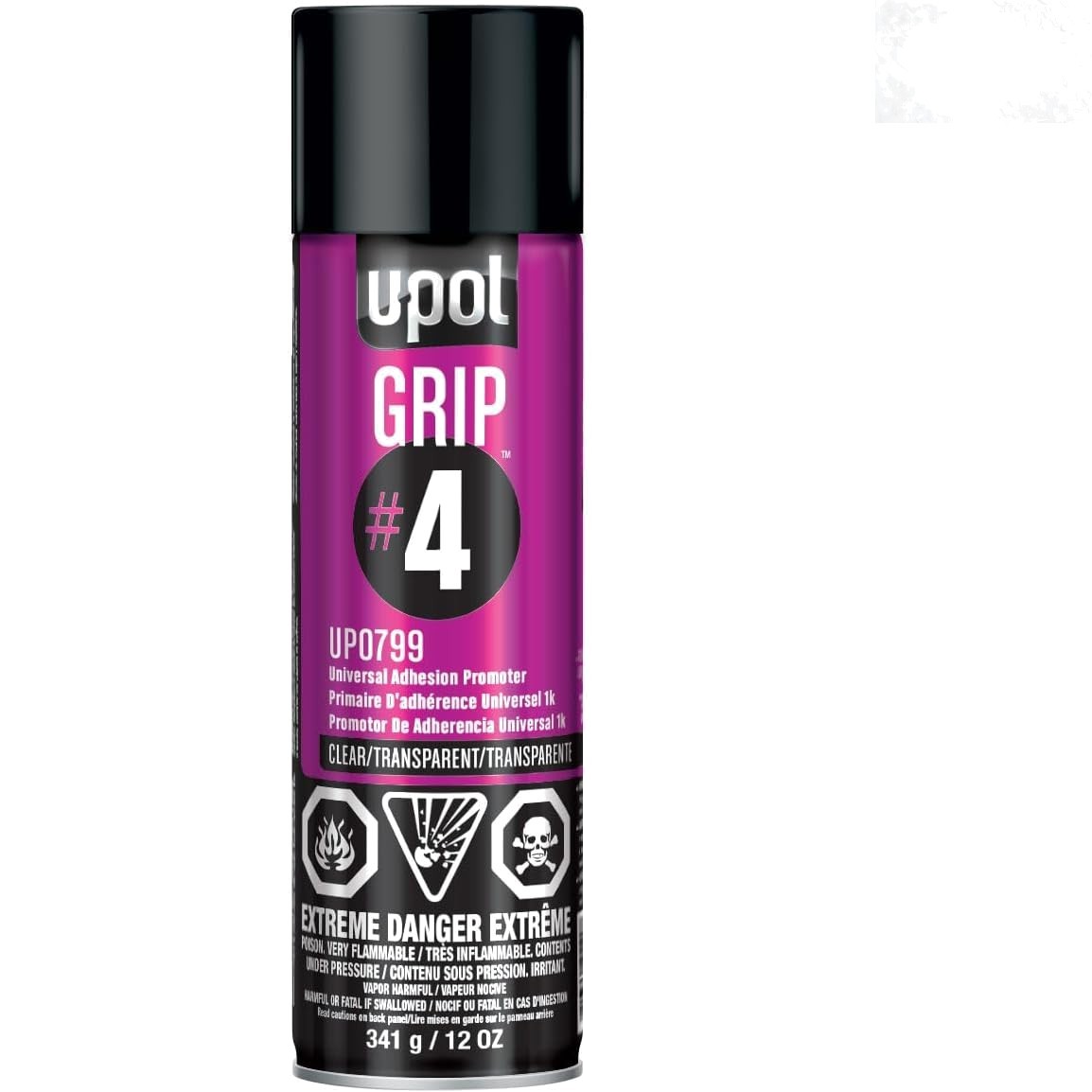 Automotive Adhesion Promoter Spray 12oz Universal Surface Preparation Clear