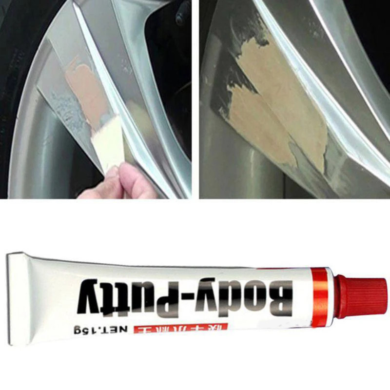 Car Scratch Repair Putty Kit Body Filler Paint Touch Up Tool Set
