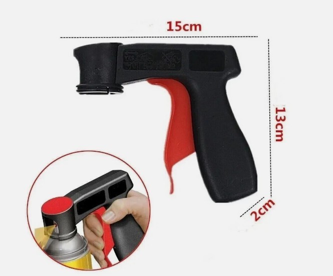 Universal Spray Can Gun Trigger Handle Pistol Grip for Aerosol Paint Cans