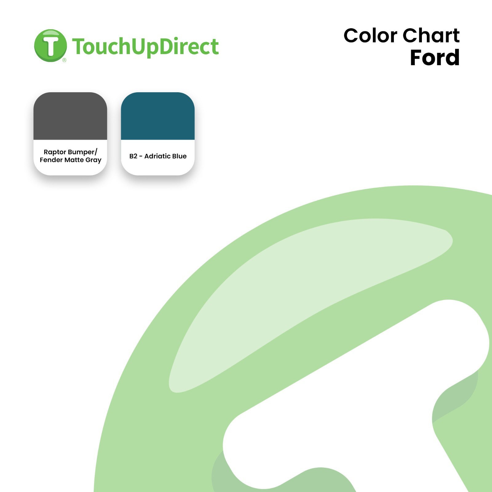 Ford Touch Up Paint by TouchUpDirect – Brush or Spray Paint – Choose Your Color