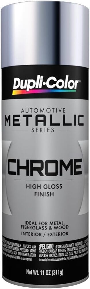 Dupli-Color Instant Enamel Metallic Chrome 11 Oz Aerosol Spray Paint
