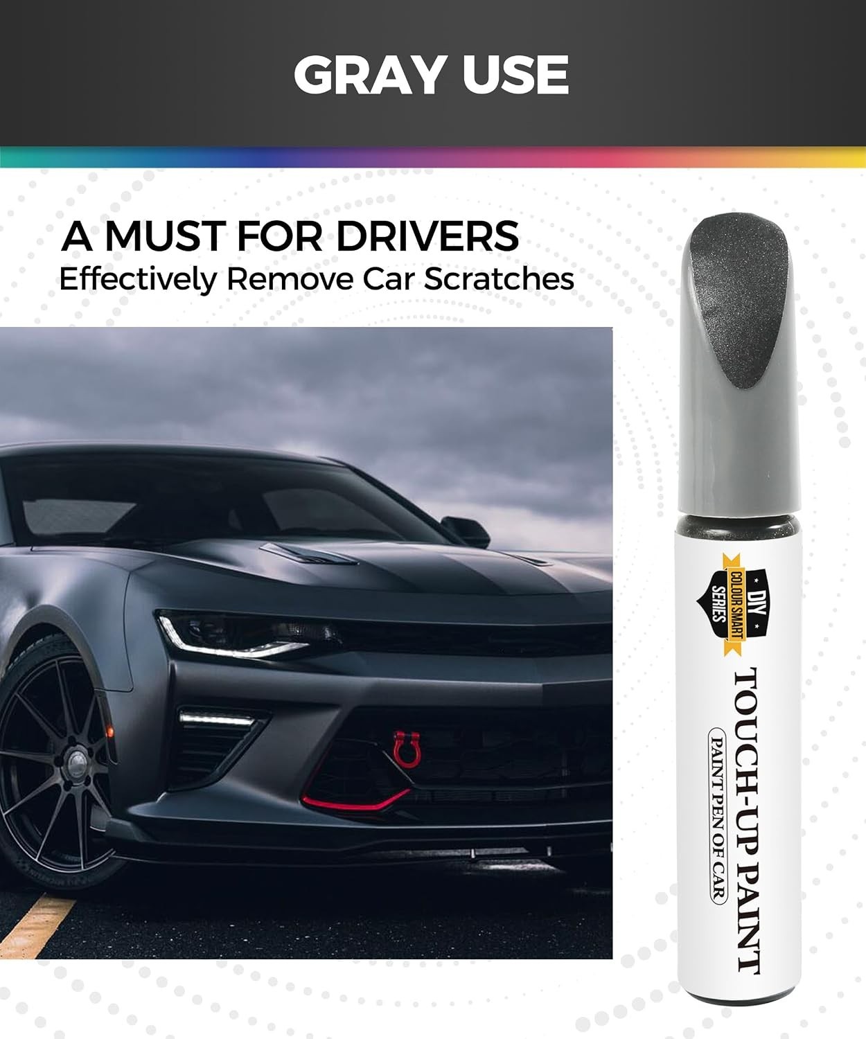Car Paint Scratch Repair Pen – Rust Resistant & Waterproof Touch Up Solution