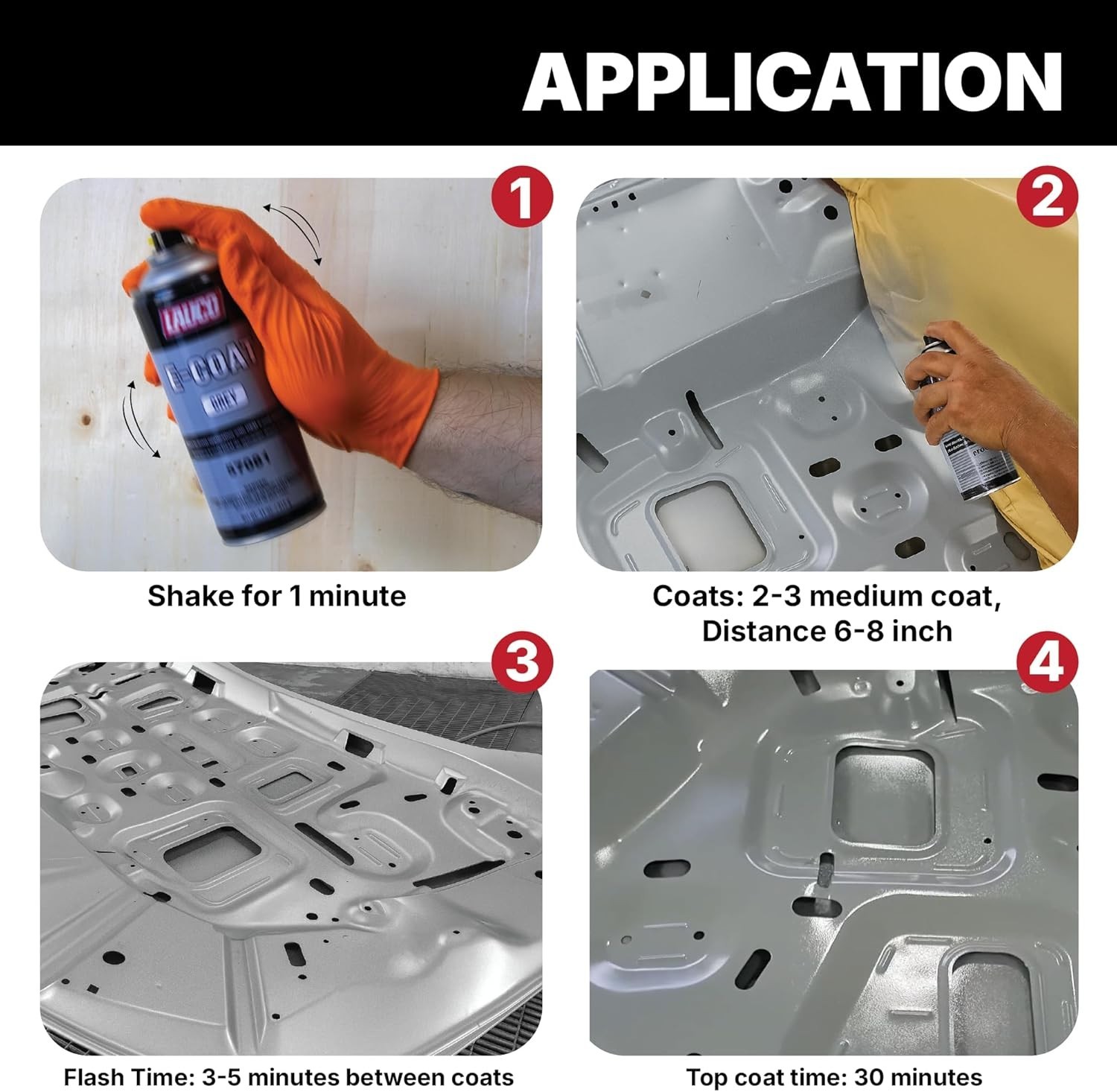 E-Coat Grey 11 Oz Aerosol Spray Can