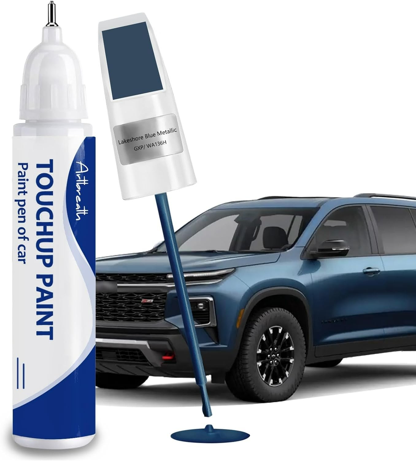 Lakeshore Blue Metallic Touch Up Paint for Chevrolet – Effortless Scratch Repair