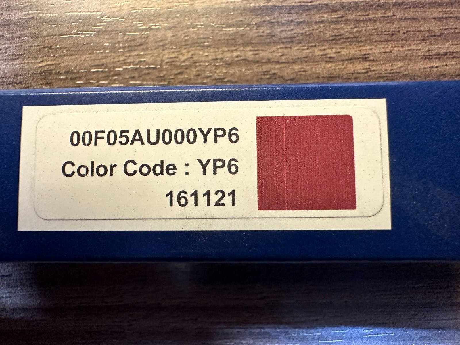 NEW OEM HYUNDAI Touch Up Paint Pen – Paint code “YP6” “RED CRIMSON'”