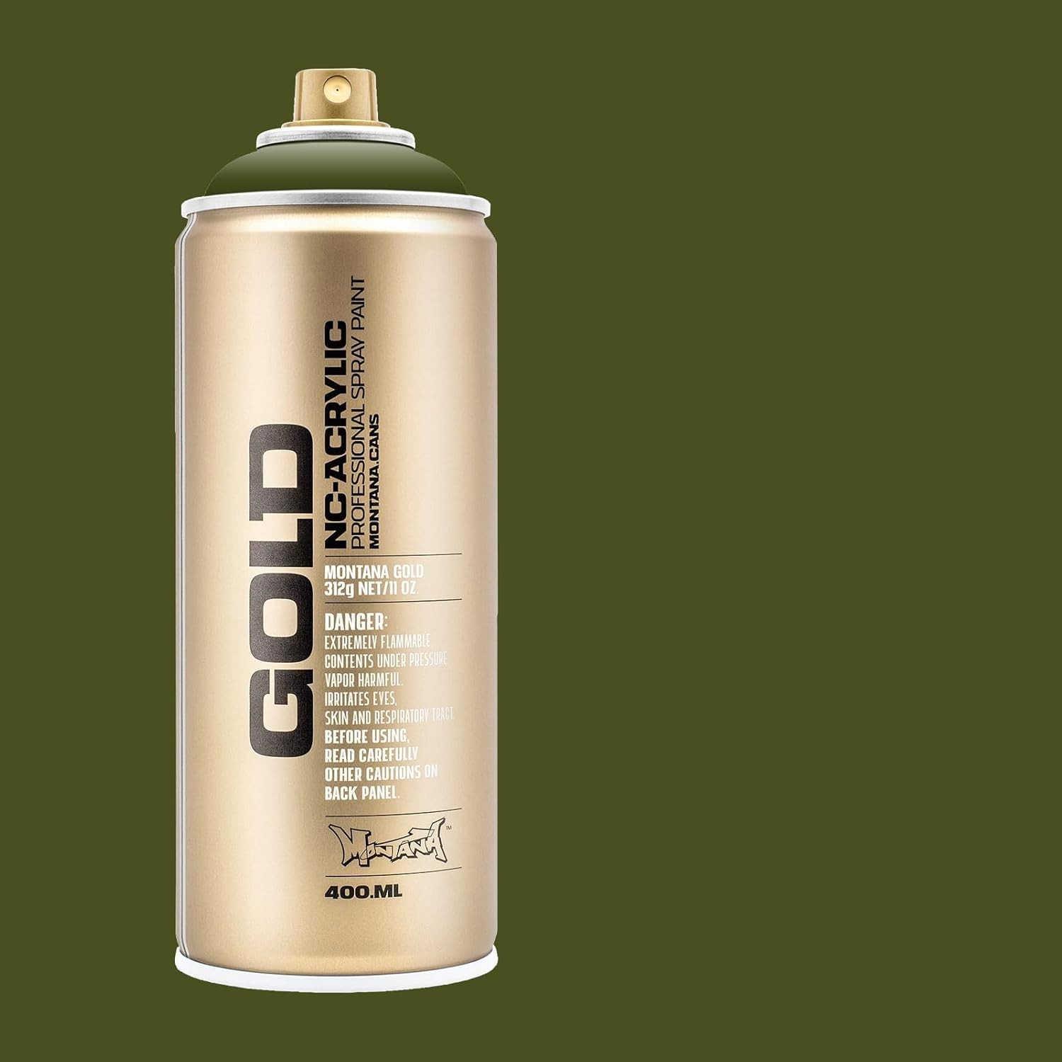Versatile 400ml Olive Green Spray Paint – Fast Drying for Indoor and Outdoor Use