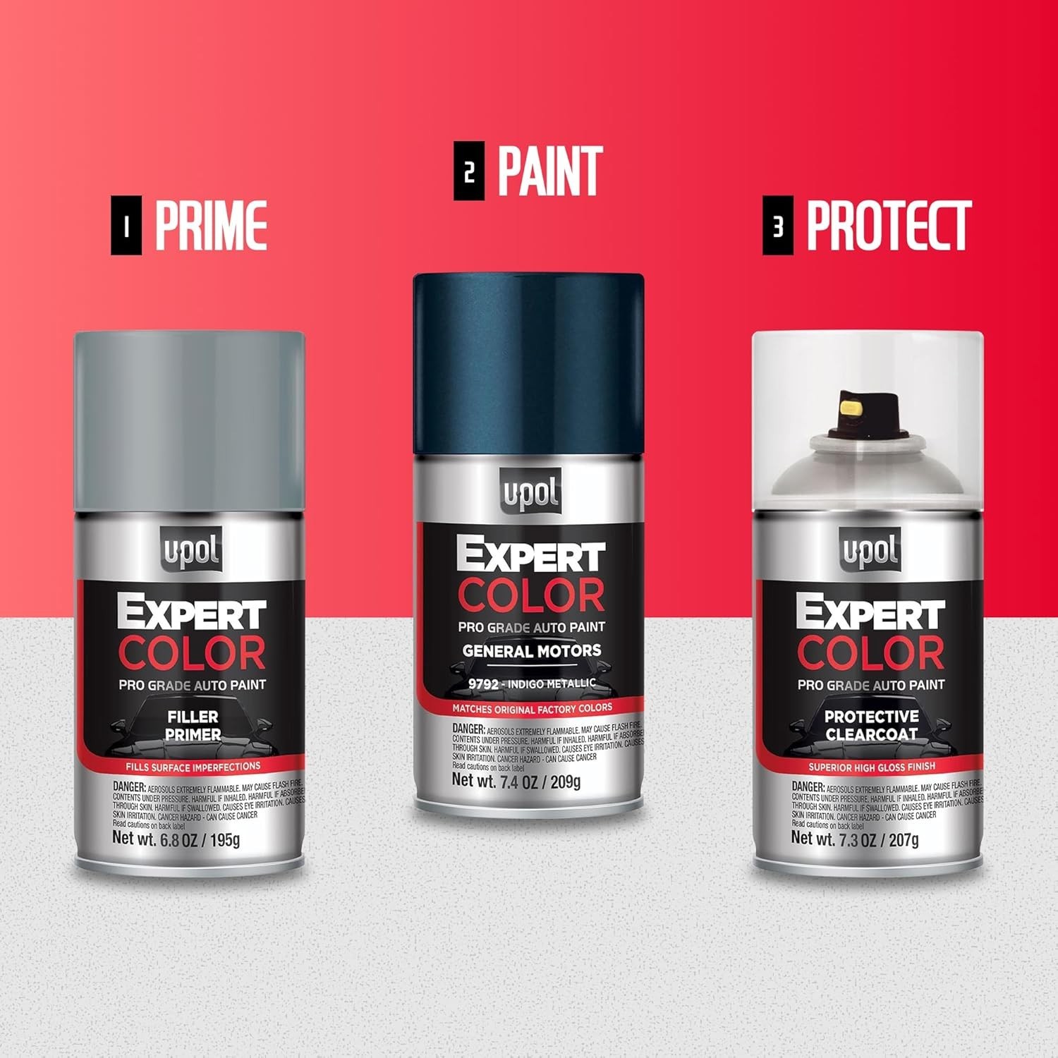 Expert Color, For Toyota/Lexus 040, Automotive Spray Paint, Professional Grad…