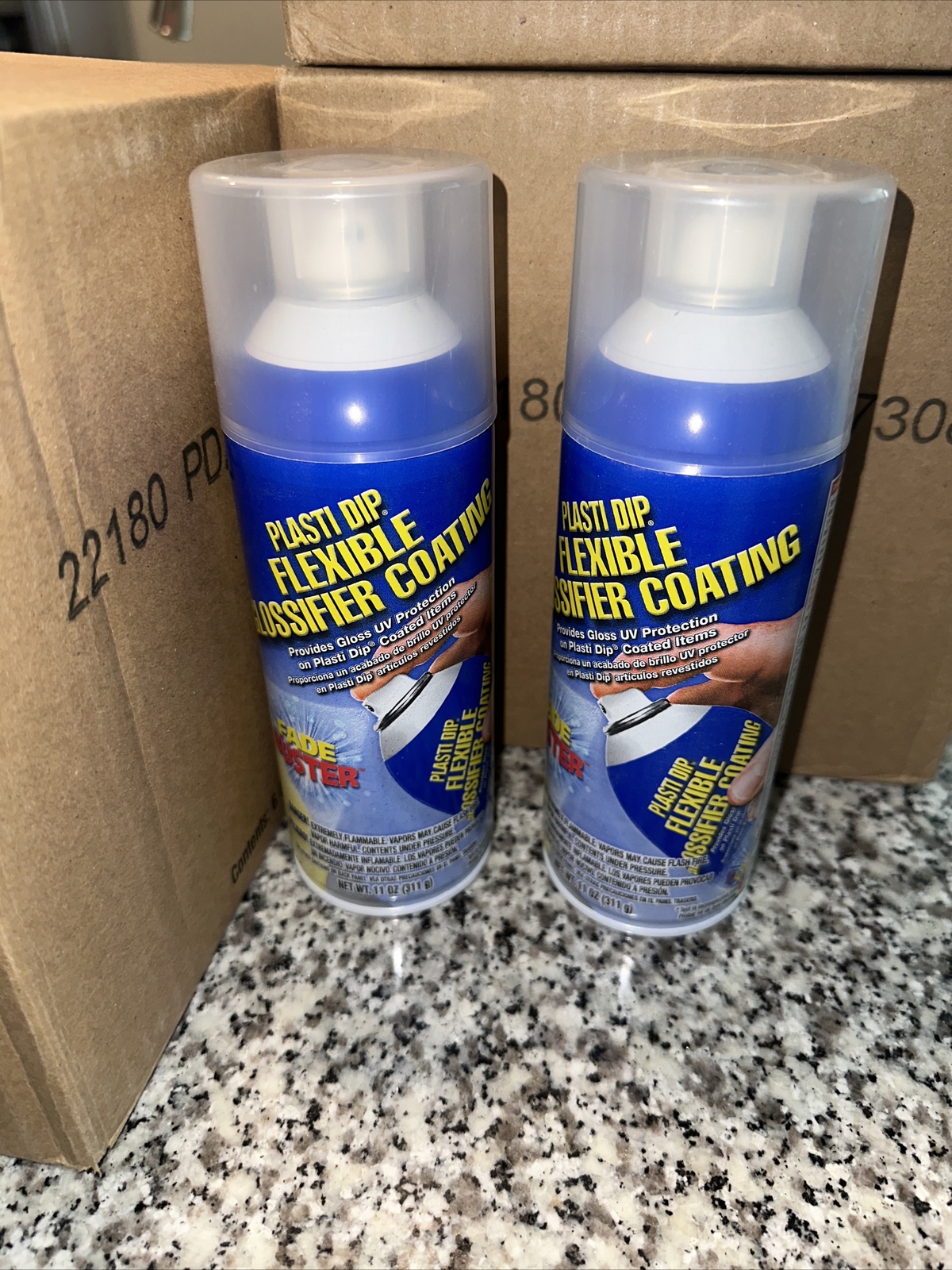 (Set of 2) Plasti Dip 11212 Glossifier Glossy Clear 11 FL OZ Spray Performix