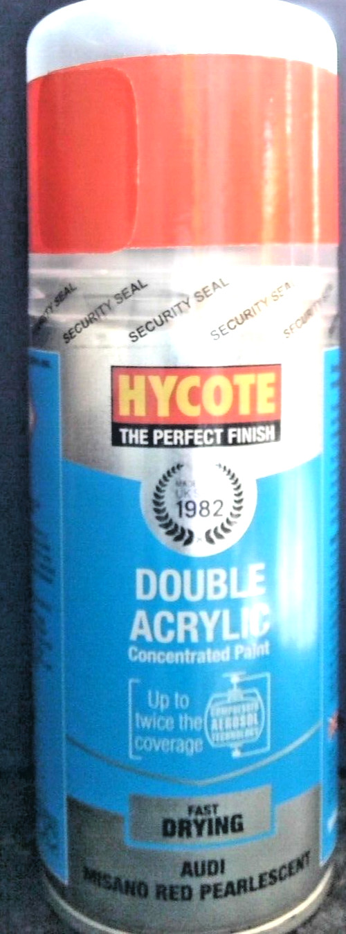 Hycote Double Acrylic XDAD606 Audi Misano Red Pearlescent- Spray Paint 150ml