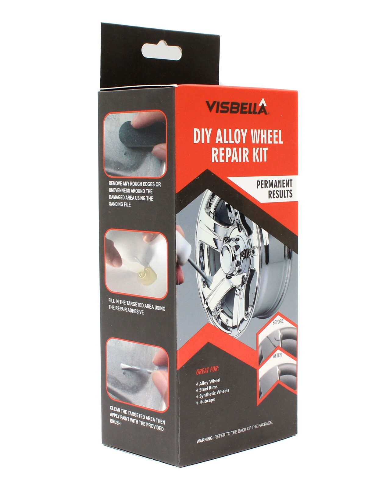 Silver Rim Touch Up Paint Pen Alloy Wheel Scratch Repair Car Paint Kit Quick Fix