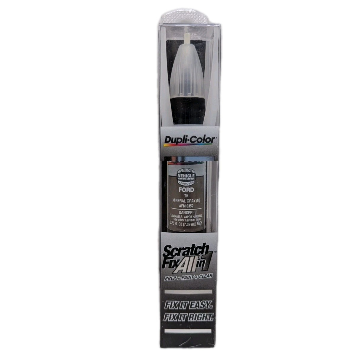 Dupli-Color AFM0352 Ford TK Mineral Gray Scratch Fix All In One Car Paint Pen