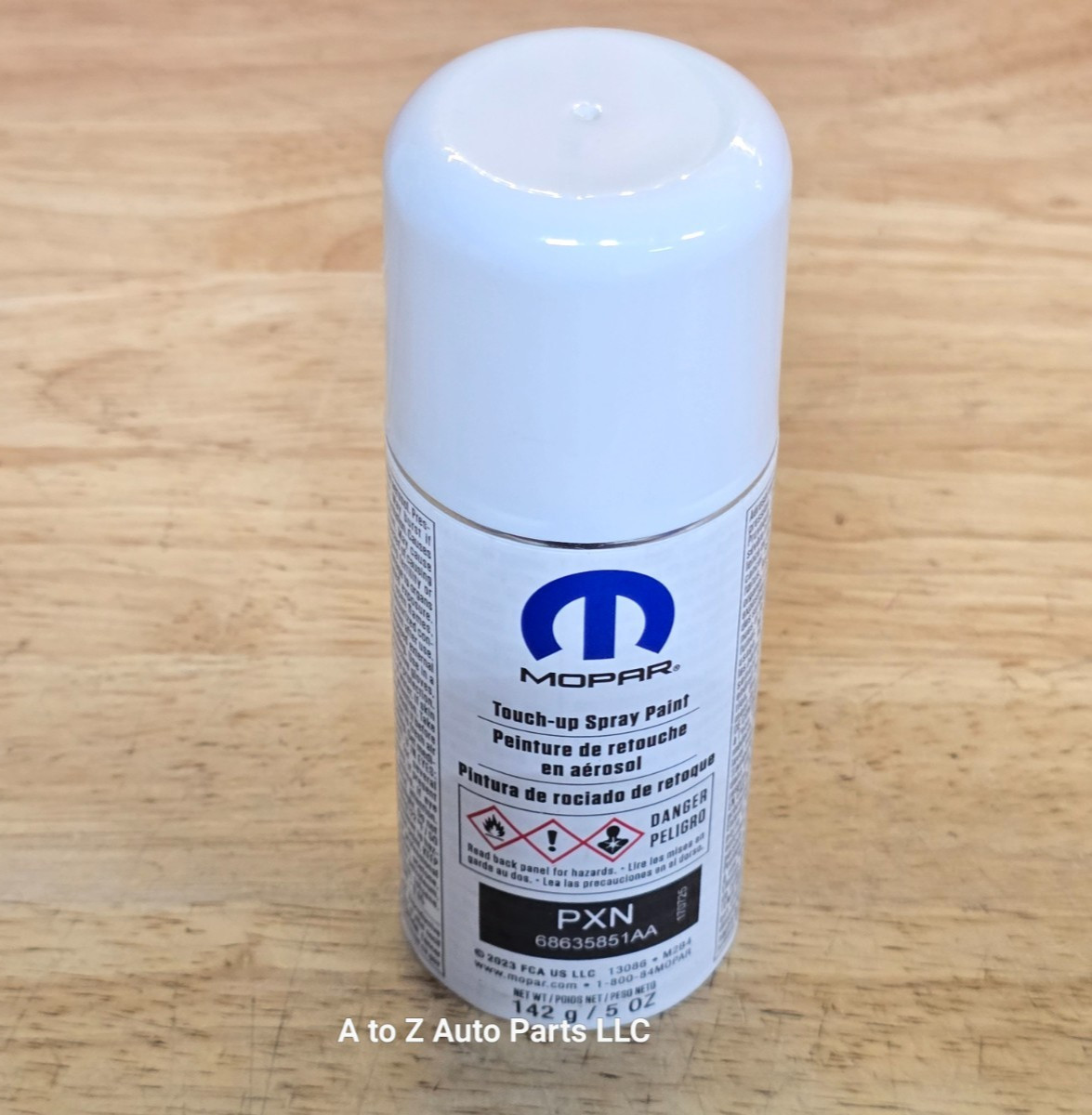NEW Dodge, Ram, Chrysler, Jeep (PX8 / N) SOLID BLACK Spray Paint, OEM Mopar