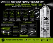 CAR-REP Basecoat & 2K Clearcoat for 2024 Audi Ibis White LY9C, T9
