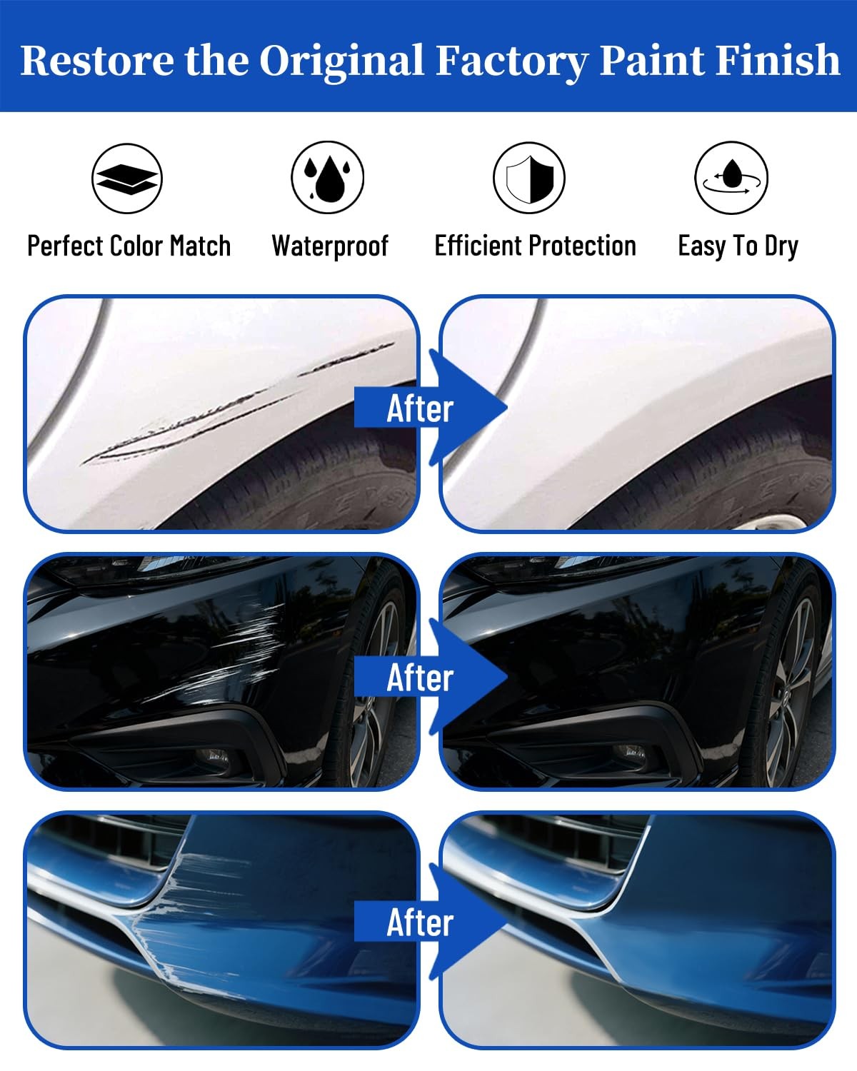 992 Selenite Gray Metallic Touch up 5*0.7*0.7, 992