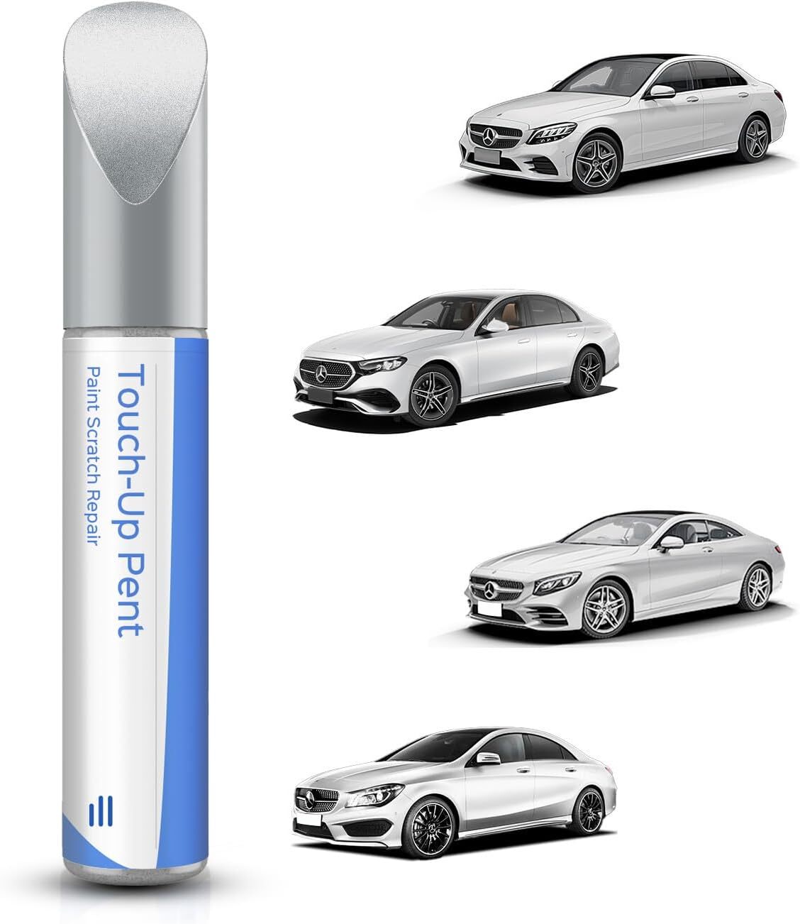 650 9650 Calcite Cirrus White Mercedes Touch Up Paint Pen Exact Match