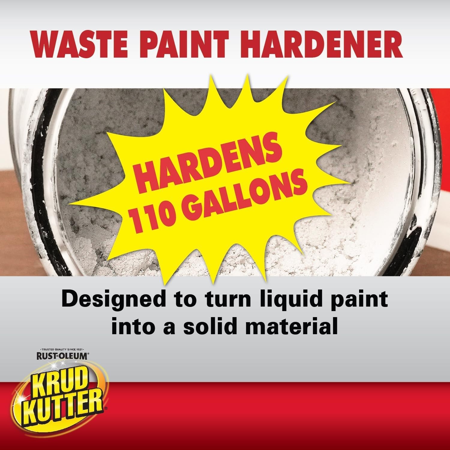 Paint Hardener for Waste Paint, Non-Toxic, 5 Gal