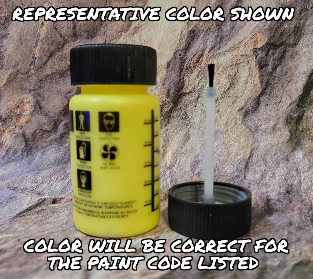 Touch Up Paint for Hyundai Sonata with paint code W2B, Glowing Yellow. 1 oz.