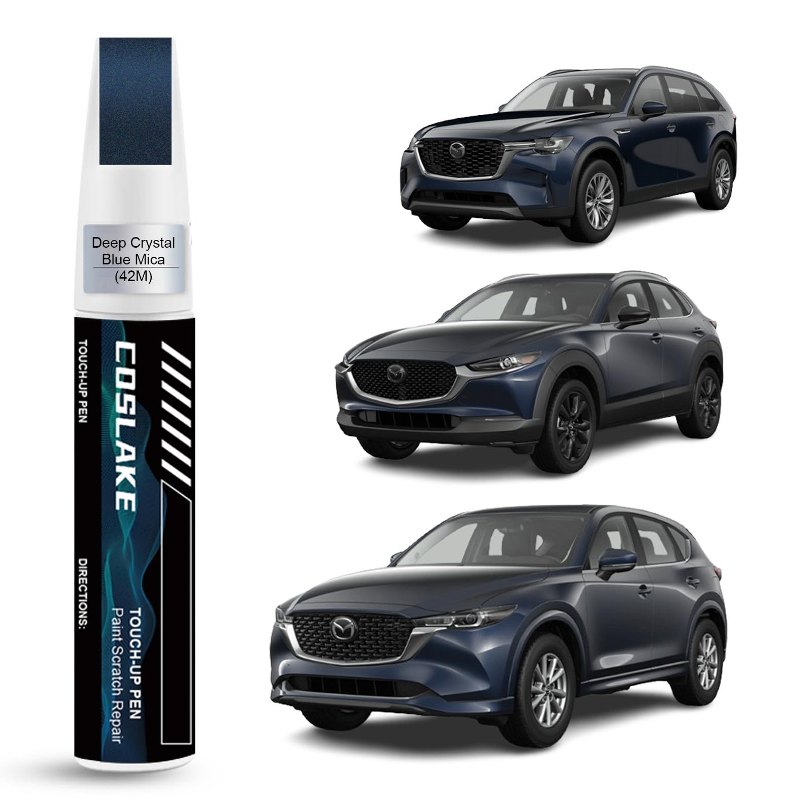 0.41 Fl Oz (Pack of 1), Deep Crystal Blue Mica(42M) for 2025 CX-5/2025…