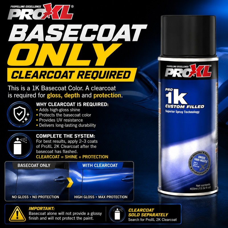 ProXL Basecoat Aerosol for 2018 Mercedes Polar White 149, 9149