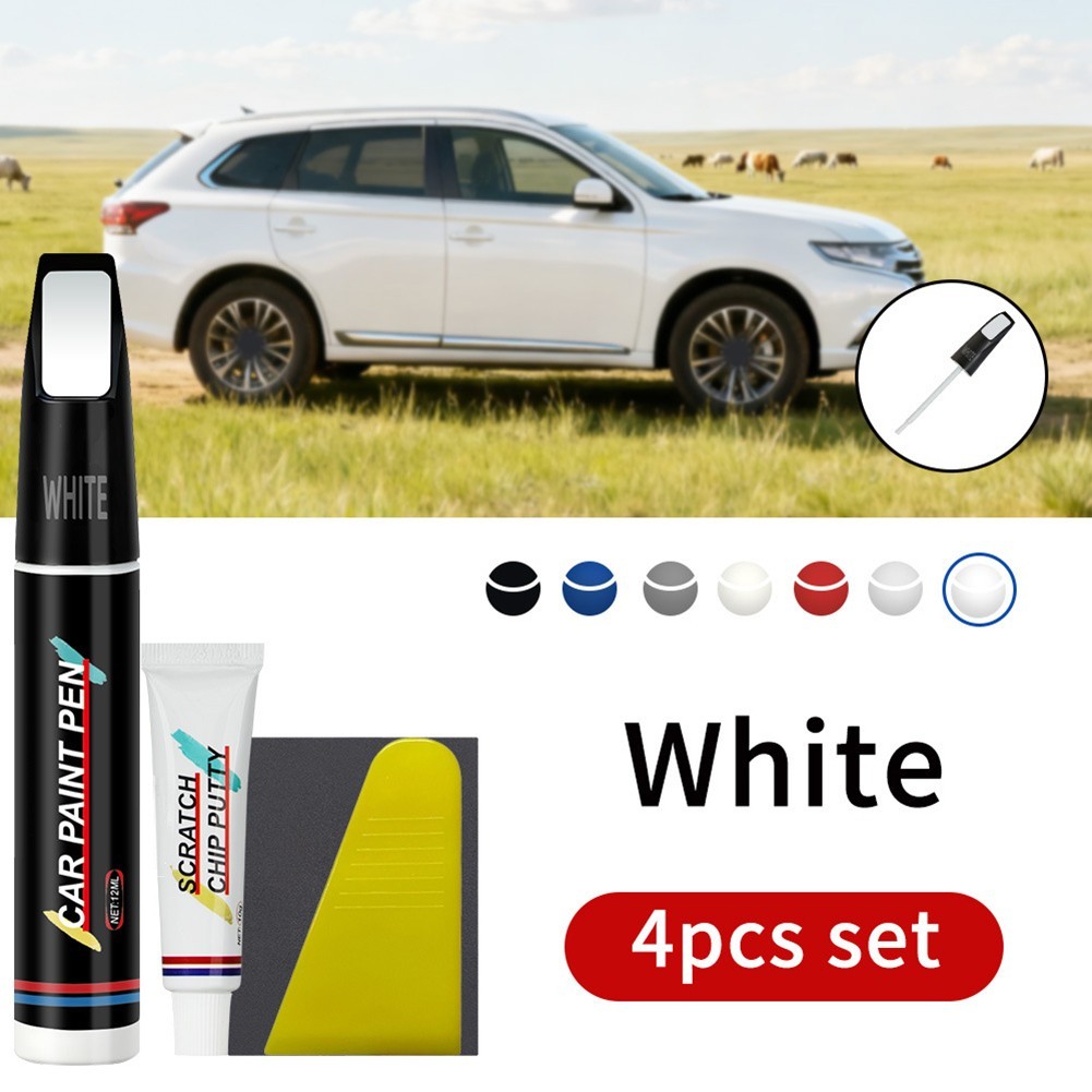 Touch Up Paint Pen for Car For Scratches Chips Repair 12ml for multi Color