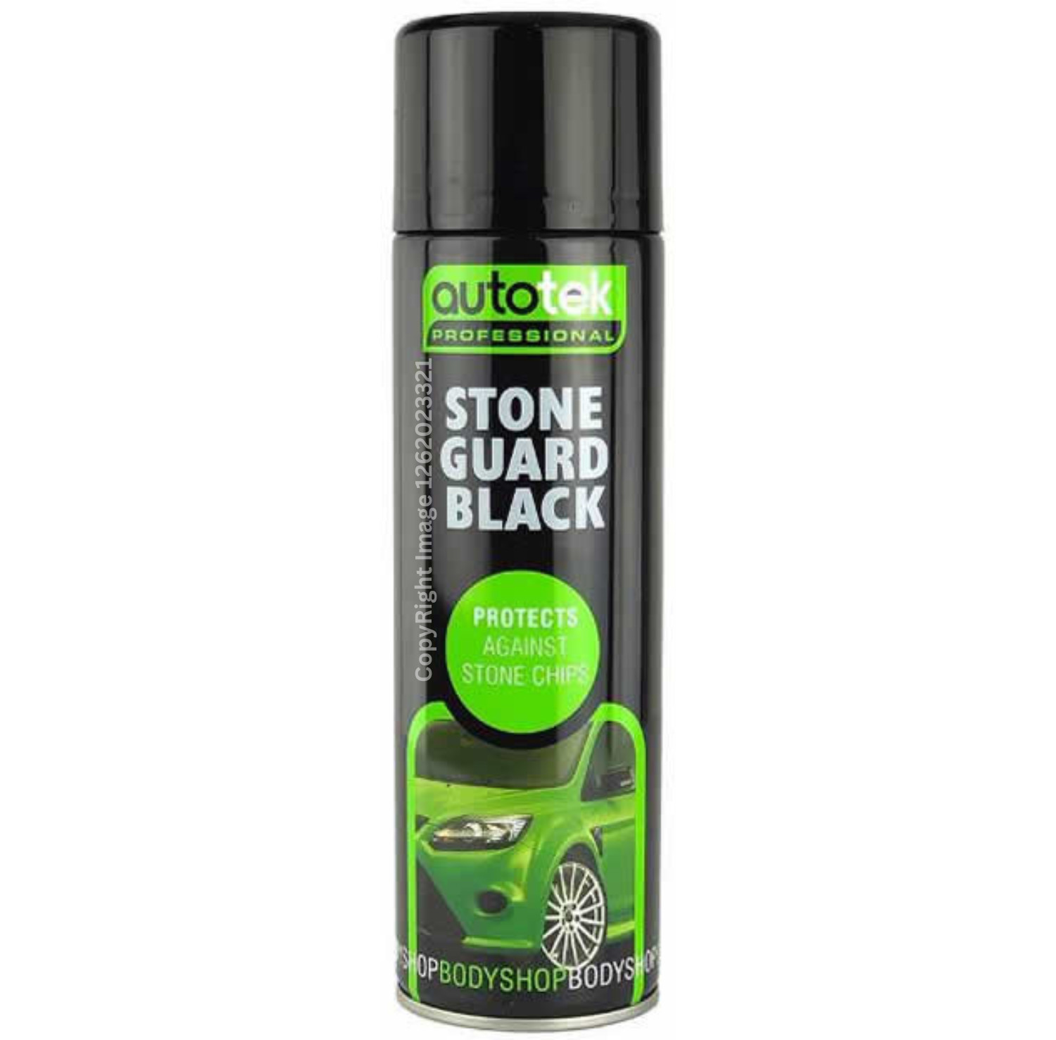 12x 500ml AUTOTEK Car Body Paint Chip Stone Guard Black Protection Spray +G+M