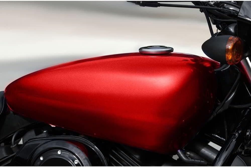E-TECH Metallic Paint Flame Red 400ml Multi-Purpose Interior & Exterior DIY Car