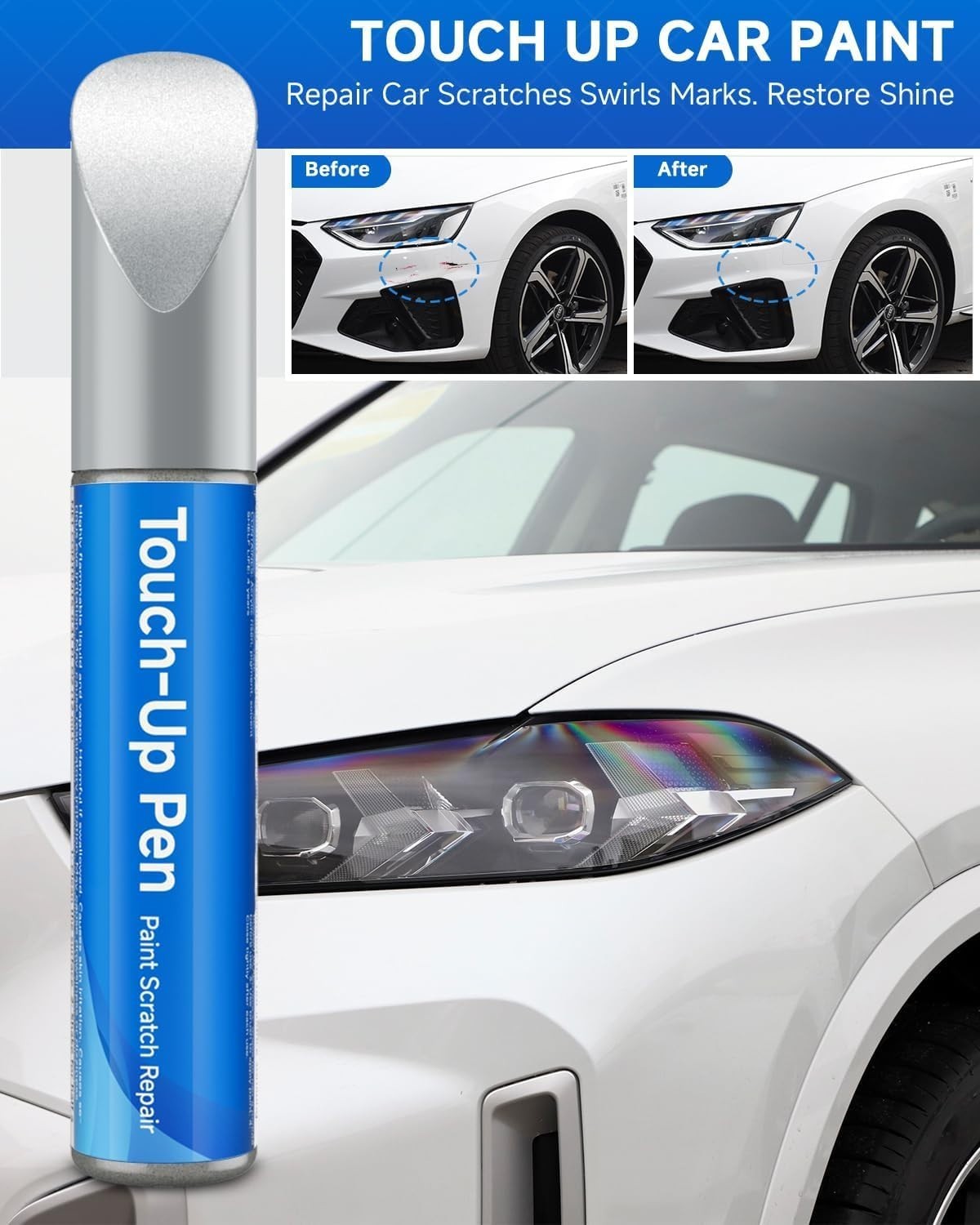 Northsky Blue Metallic Touch Up Paint for Chevrolet GMC Buick Cadillac – Car Scr