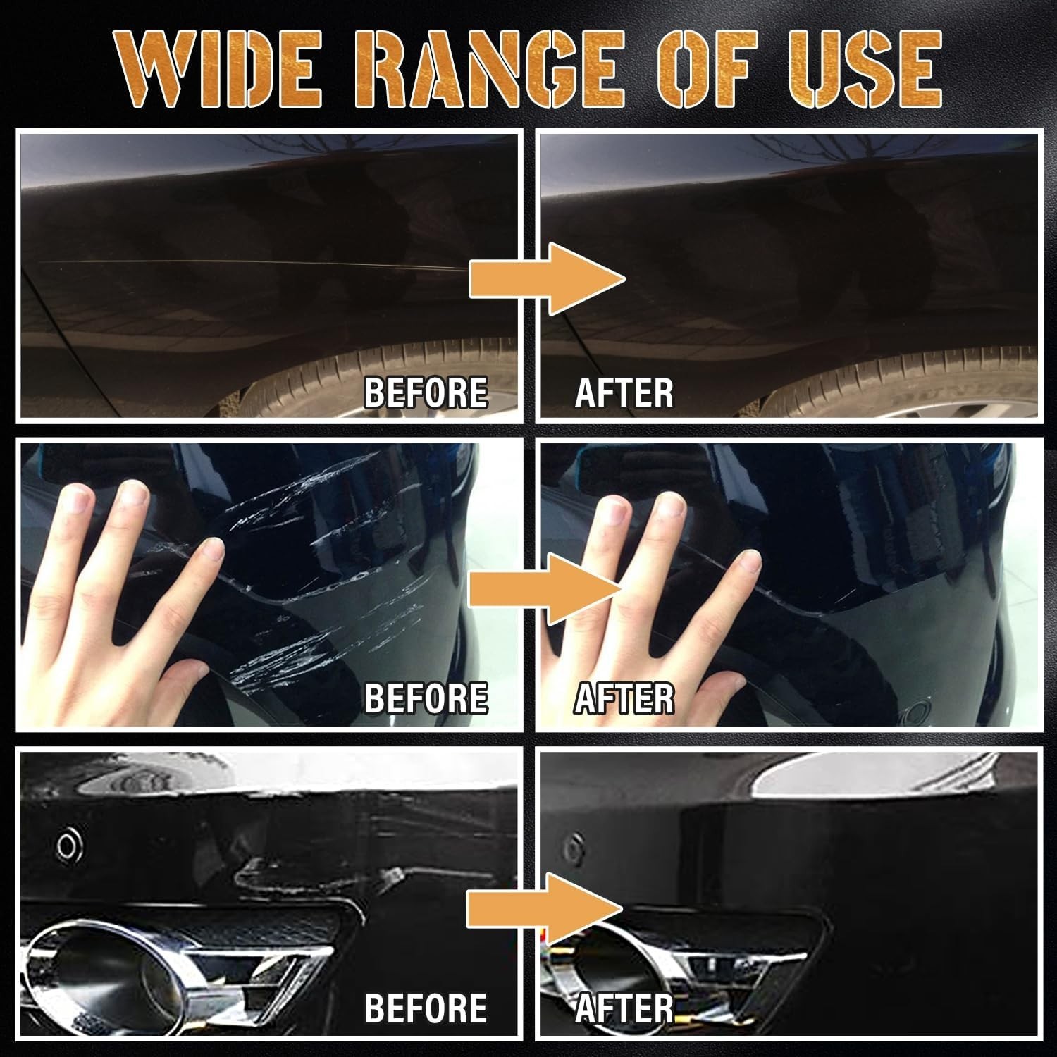 Waterproof Black Vehicle Touch Up Paint – Rust Resistant & Quick Drying